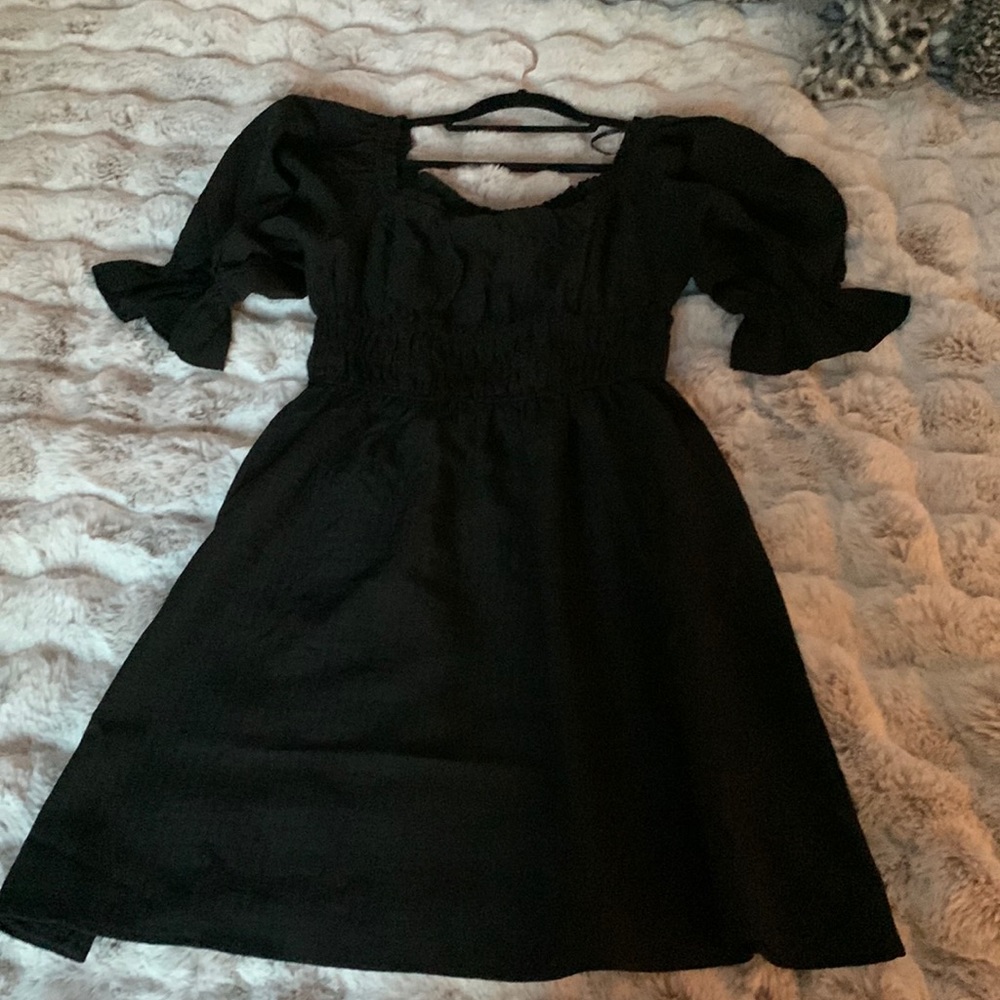 Black H&M Babydoll Dress